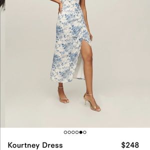 Reformation Kourtney dress size 8